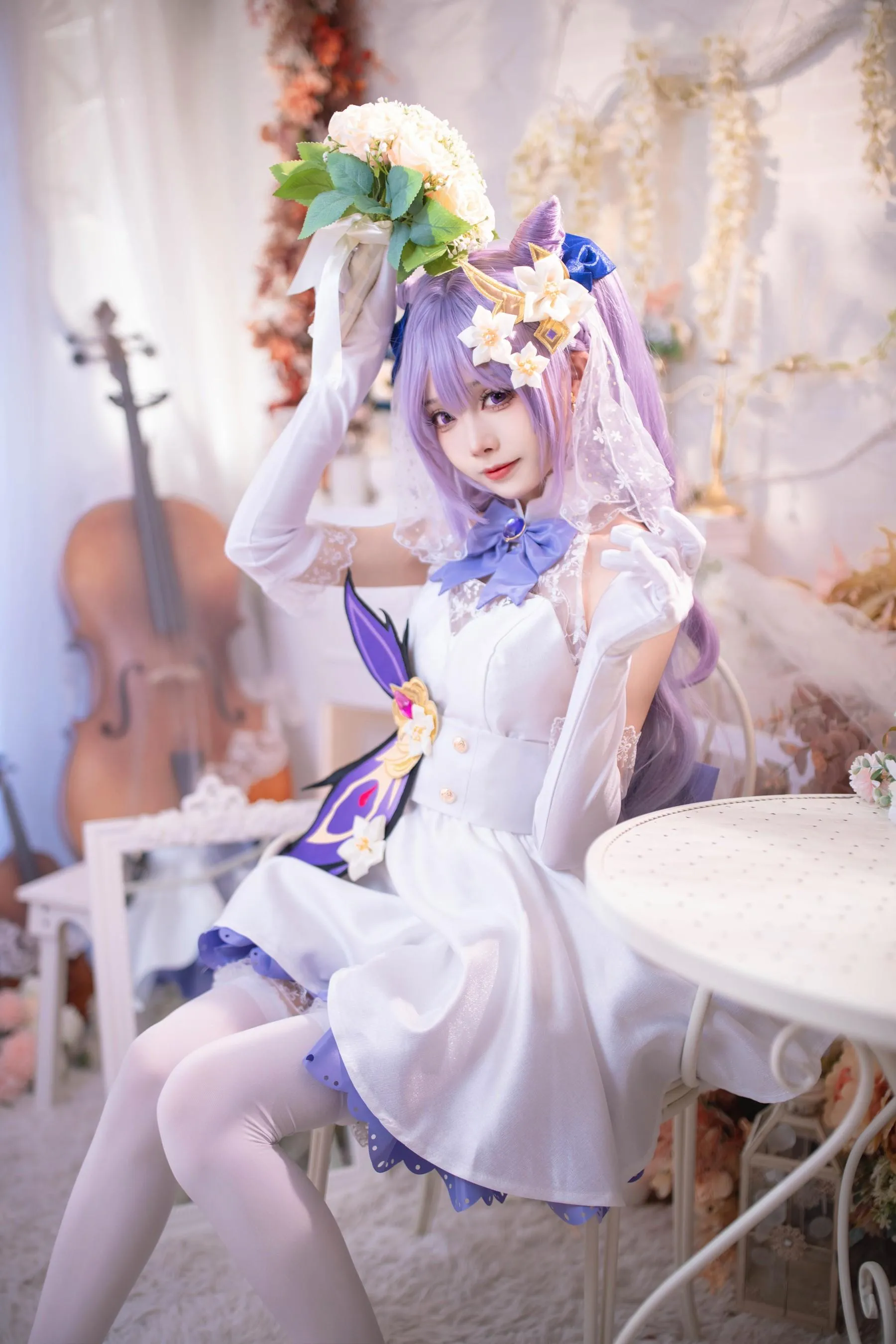 艾西aiwest – NO.02 刻晴花嫁 [40P]插图6